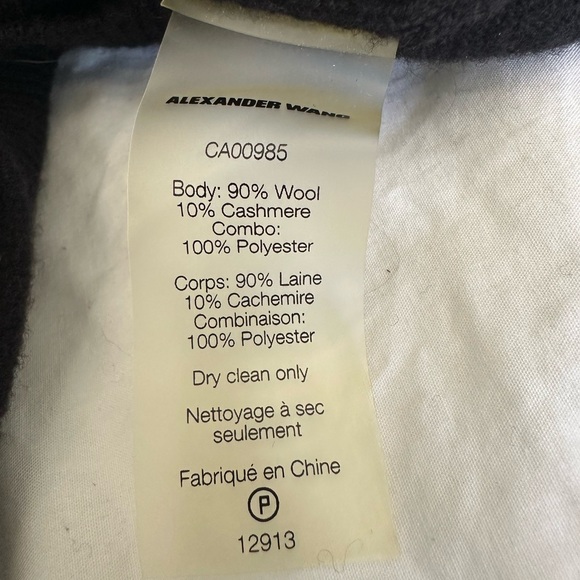 Alexander Wang black knit with neon green stripe, size medium - Picture 12 of 14